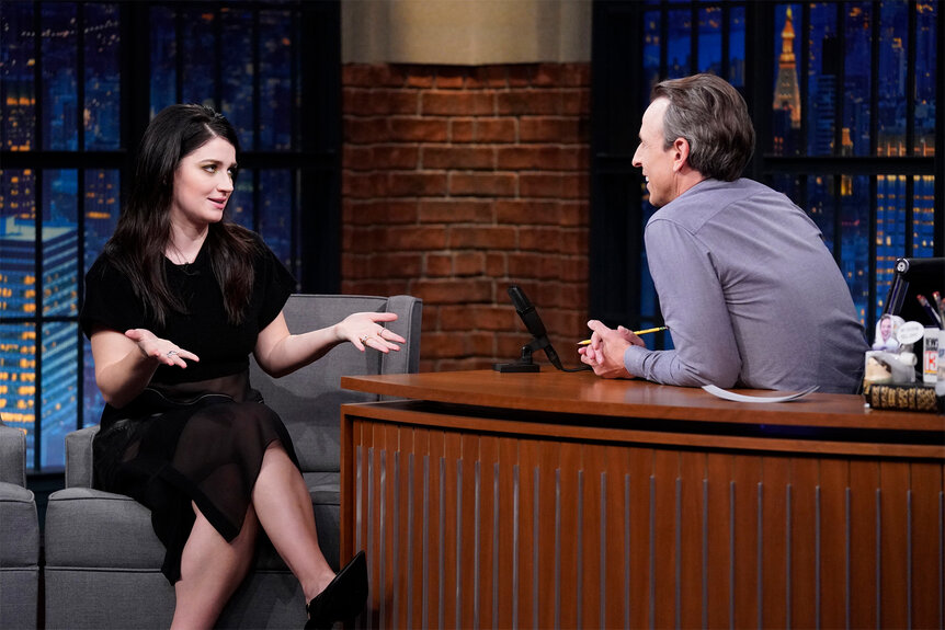 Eve Hewson on Late Night With Seth Meyeres Episode 1447