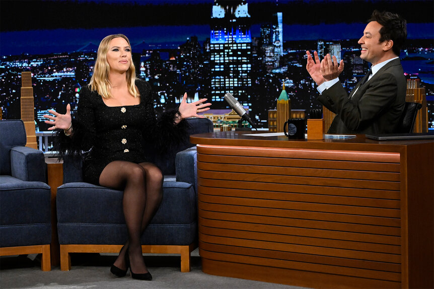 Scarlett Johansson on The Tonight Show Starring Jimmy Fallon episode 1878