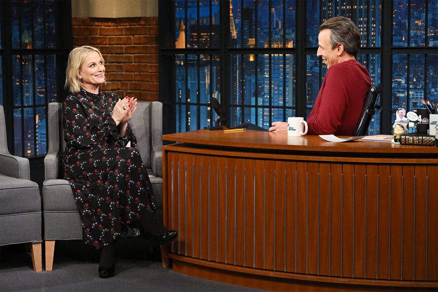 Amy Poehler on Late Night With Seth Meyers Episode 1465