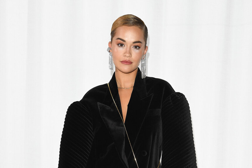 Rita Ora attends the Fendi Spring Summer 2021 Show