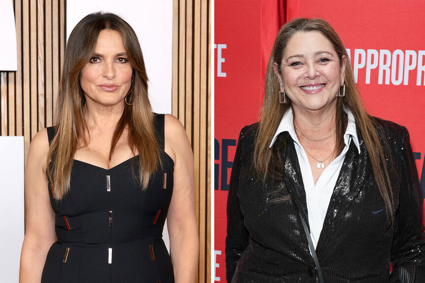 Split of Mariska Hargitay and Camryn Manheim