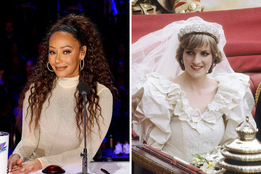 Split of Mel B and Princess Diana