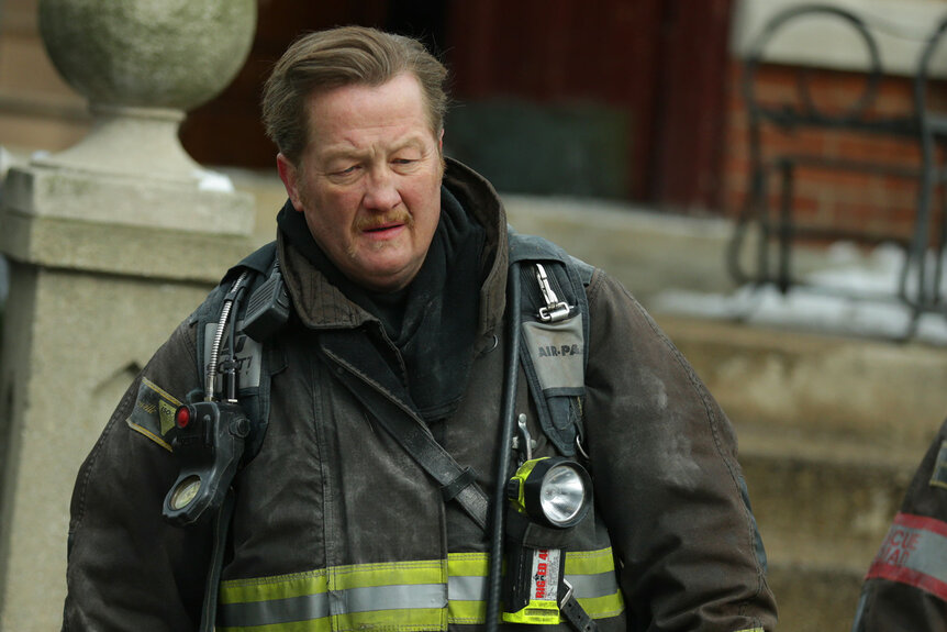 Christian Stolte appears as Mouch in Chicago Fire