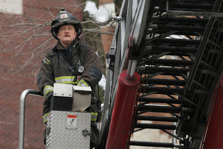 Christian Stolte appears as Mouch in Chicago Fire