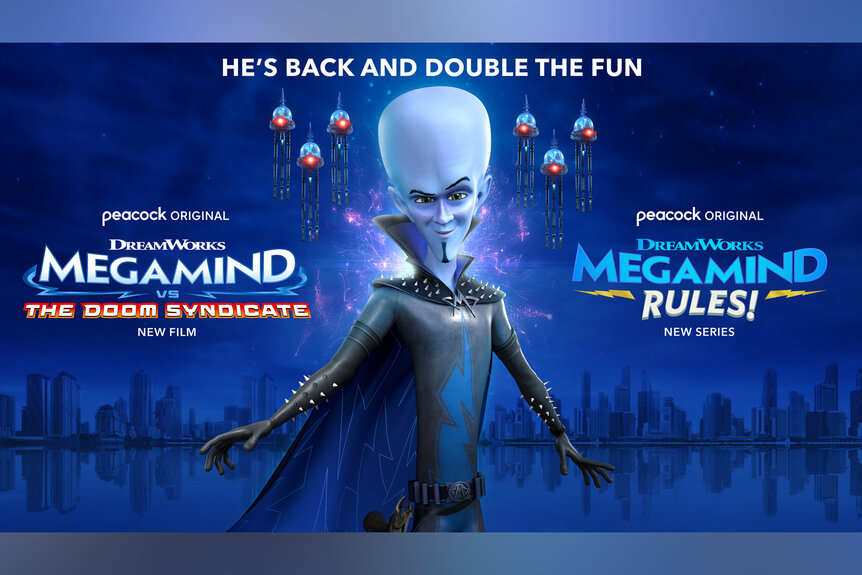 Megamind vs. The Doom Syndicate show art