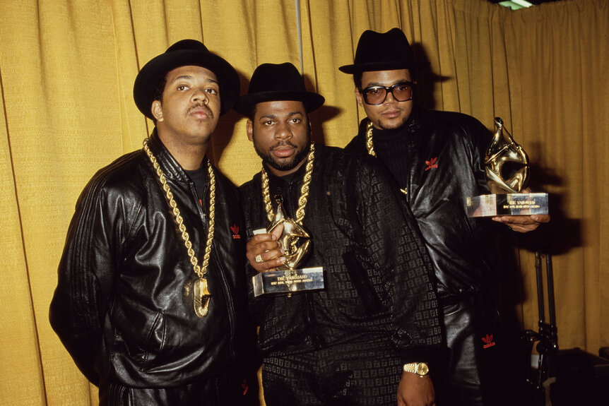 Run-DMC attend the 1987 Soul Train Music Awards