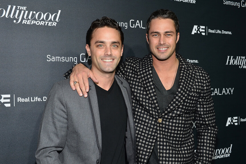 Taylor Kinney & His Mom Are Almost Twins With Their Beautiful Blue Eyes ...