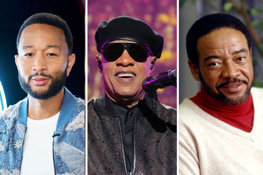 Split of John Legend, Stevie Wonder Bill Withers