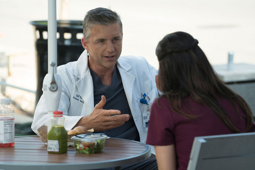 Jeff Clarke (Jeff Hephner) appears in Season 2 Episode 1 of Chicago Med