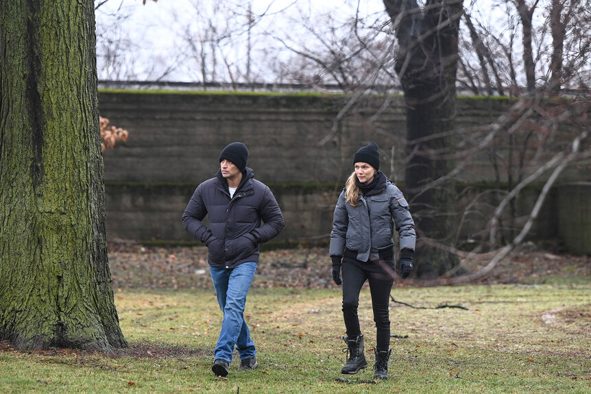 Dante Torres (Benjamin Levy Aguilar) and Hailey Upton (Tracy Spiridakos) appear in Season 11 Episode 6 of Chicago P.D.