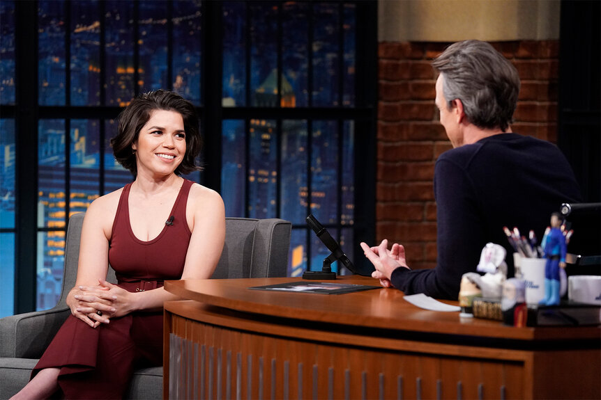 America Ferrera on Late Night With Seth Meyers Episode 1487