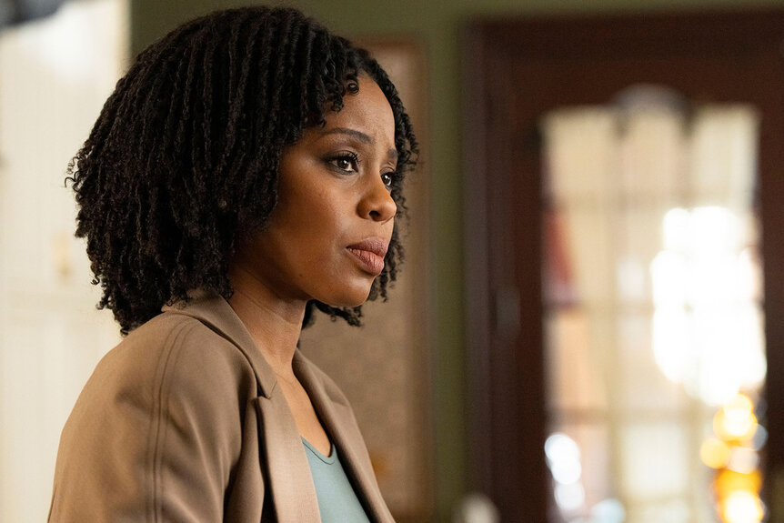 Sergeant Ayanna Bell (Danielle Moné Truitt) appears in Season 4 Episode 4 of Law & Order: Organized Crime