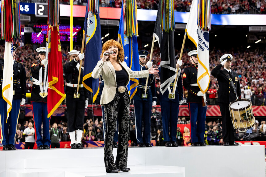 Watch Reba McEntire's Super Bowl 2024 National Anthem Performance NBC