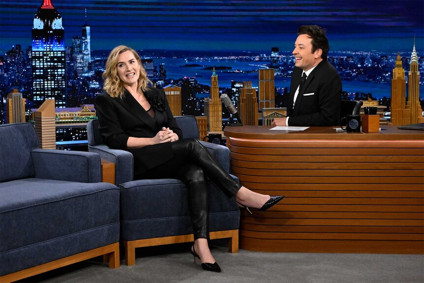 Kate Winslet on The Tonight Show Starring Jimmy Fallon Episode 1929