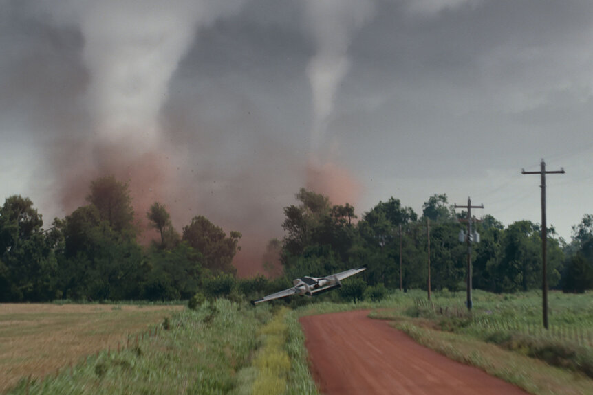 Twin Twisters, in Twisters directed by Lee Isaac Chung.