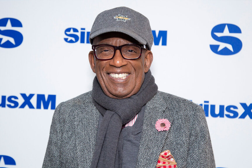 Al Roker visits SiriusXM Studios on February 14, 2024 in New York City