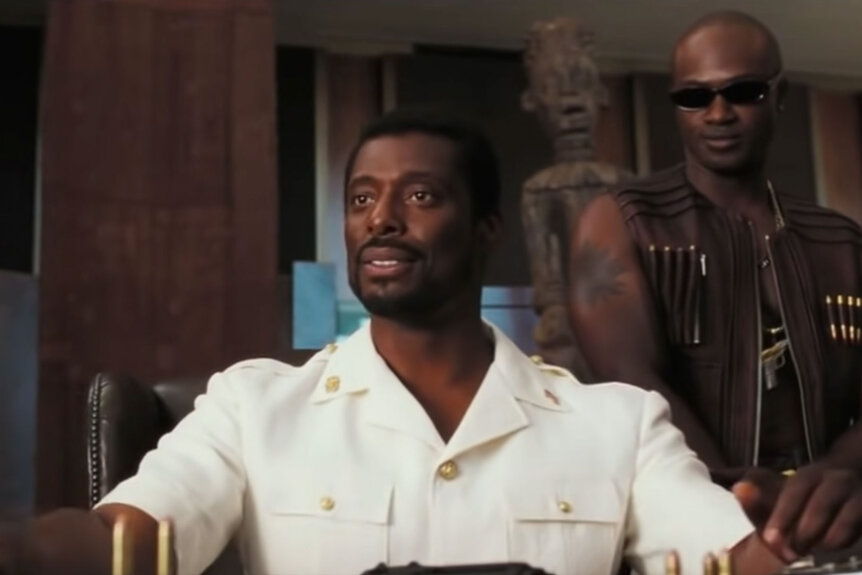 Eamonn Walker appears as Andre Baptiste Sr. in Lord of War.