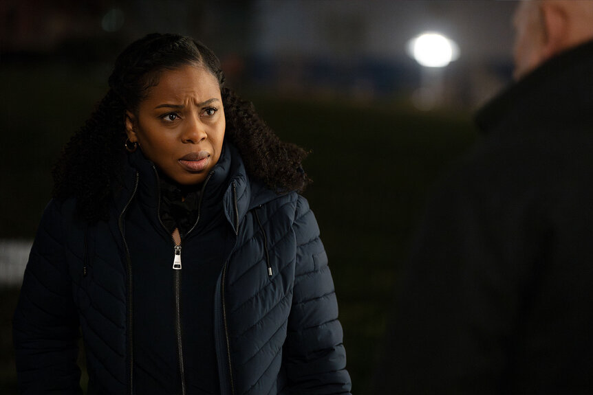 Sergeant Ayanna Bell (Danielle Moné Truitt) appears in Season 4 Episode 7 of Law & Order: Organized Crime.