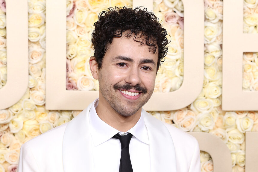 Ramy Youssef on the red carpet at the 81st Annual Golden Globe Awards