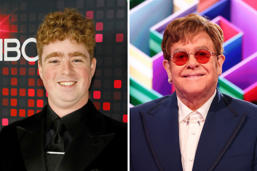 Split of Tom Ball and Elton John