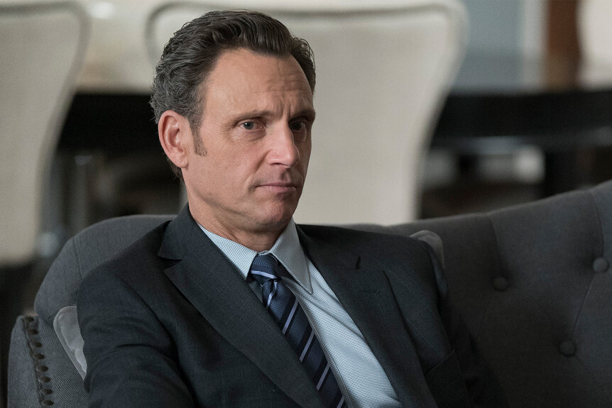 Tony Goldwyn as President Fitzgerald Grant on Scandal