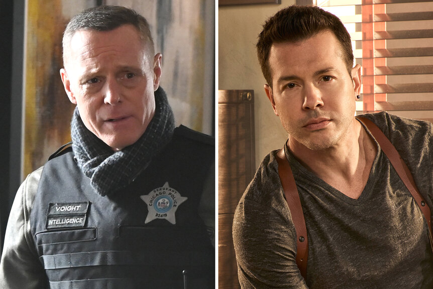 Hank Voight and Antonio Dawson on Chicago P.D.