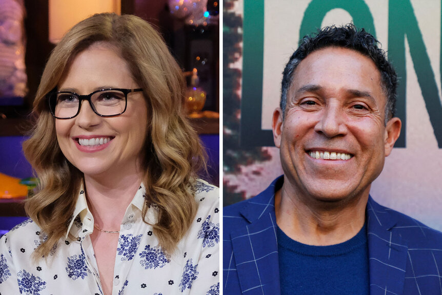 Split of Jenna Fischer and Oscar Nuñez