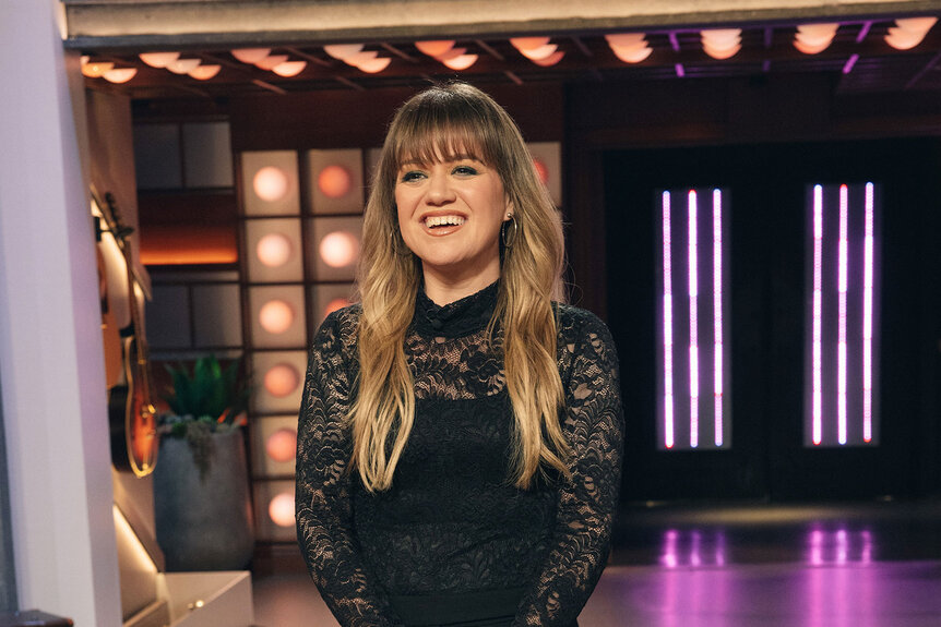 Kelly Clarkson hosting The Kelly Clarkson Show