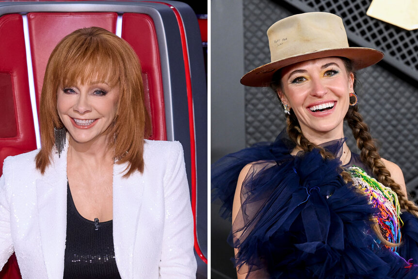 Split of Reba McEntire and Lauren Daigle