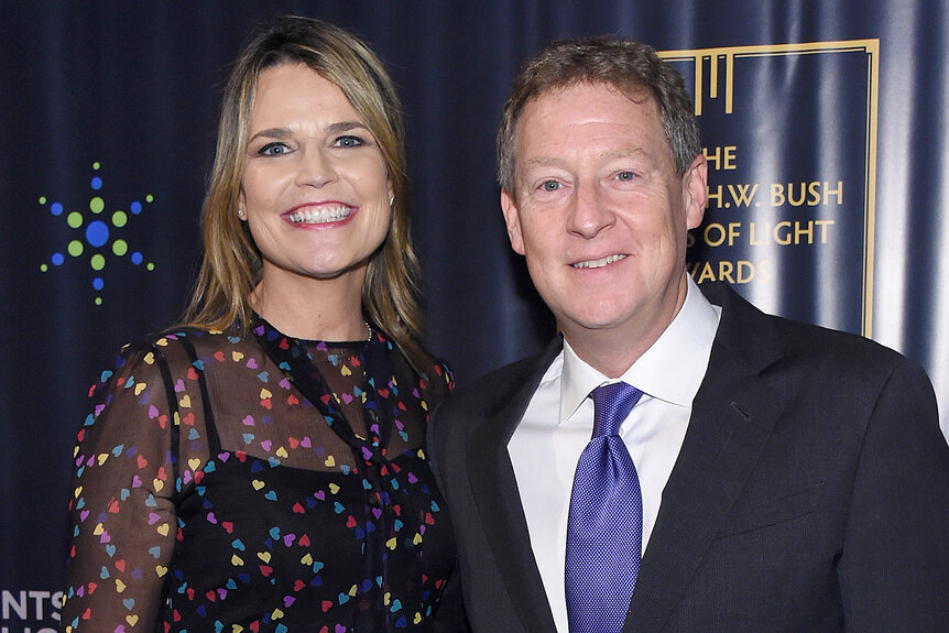 Savannah Guthrie and Michael Feldman attend The George H.W. Bush Points Of Light Awards Gala