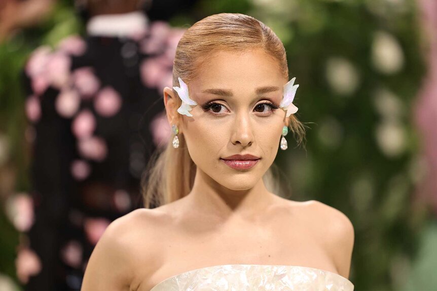 Ariana Grande attends the 2024 Met Gala