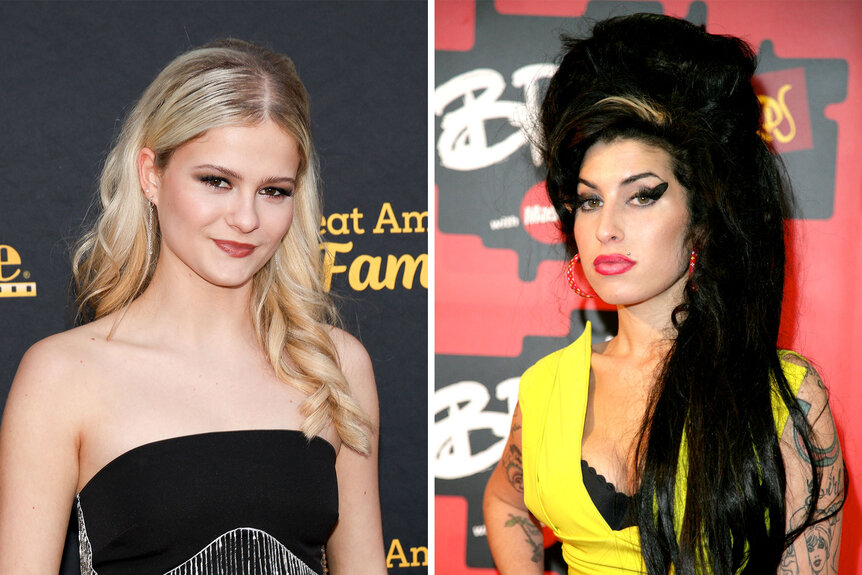 Split of Darci Lynne and Amy Winehouse