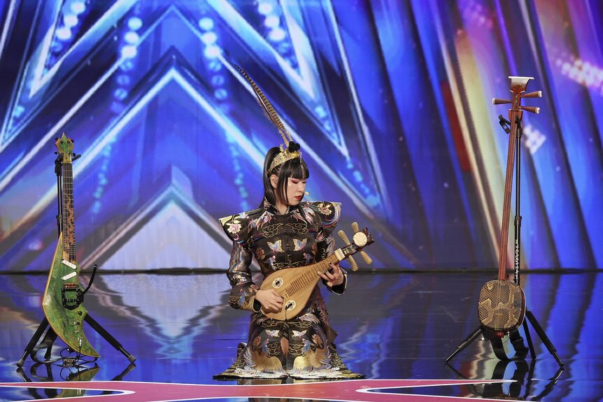 NiNi performs onstage on America's Got Talent Episode 1902.