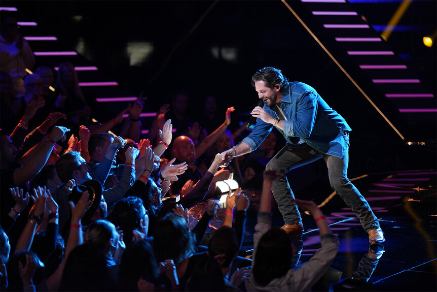 Thomas Rhett performs on The Voice finale part 2