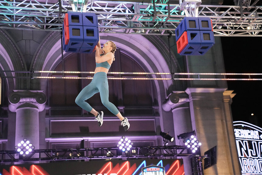 Mady Howard during her run on American Ninja Warrior Episode 1603/04