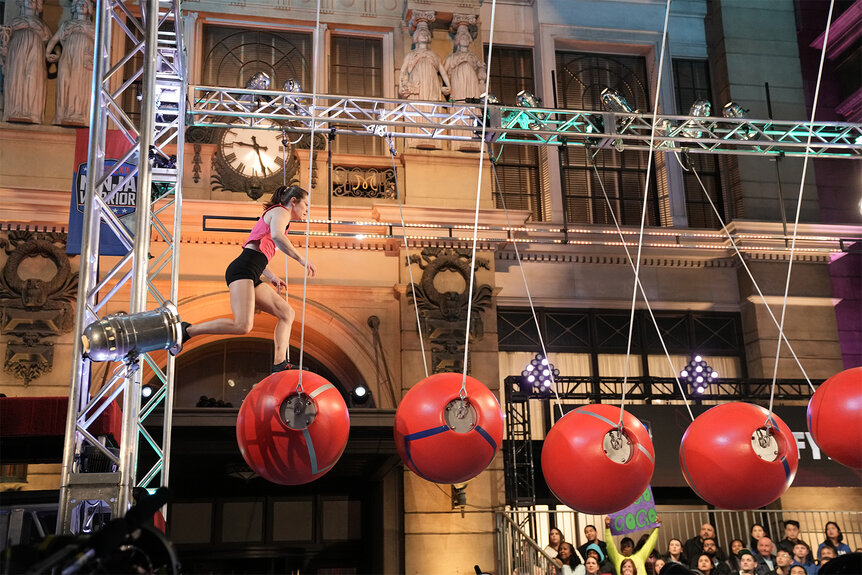 Abby Clark on American Ninja Warrior Episode 1605/1606