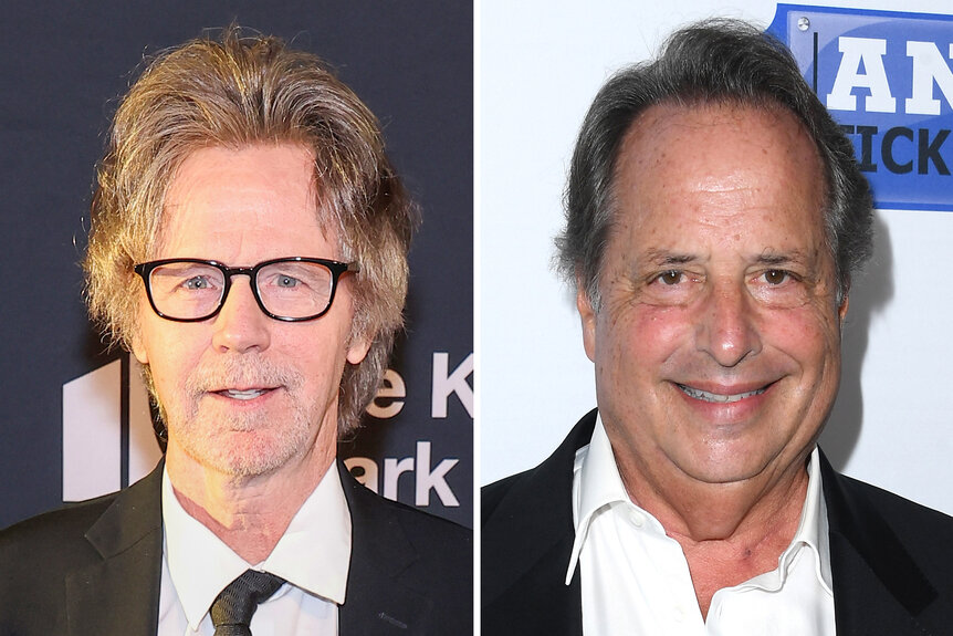 A split of Dana Carvey and Jon Lovitz