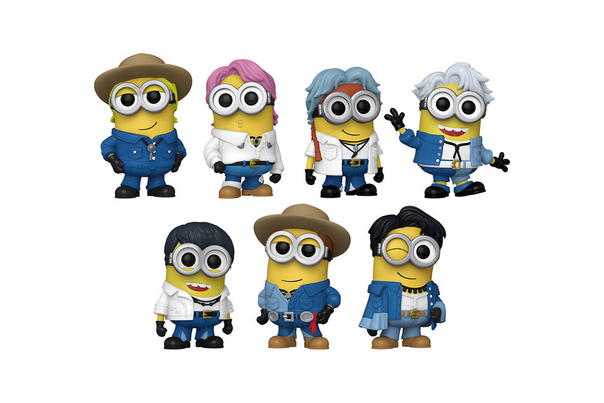 Despicable Me 4 Funko Pops.