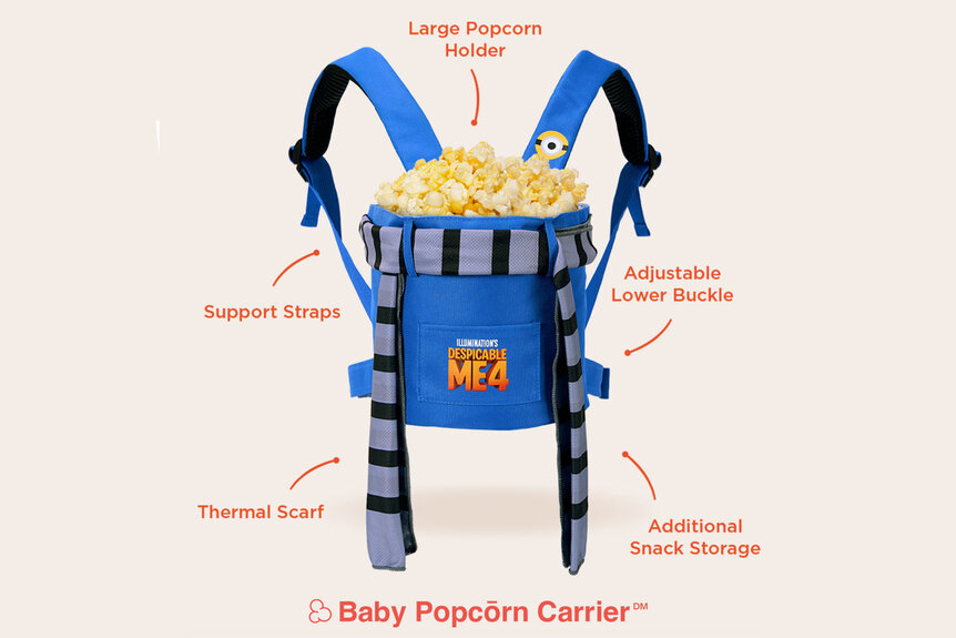 Despicable Me 4 Popcorn Bucket