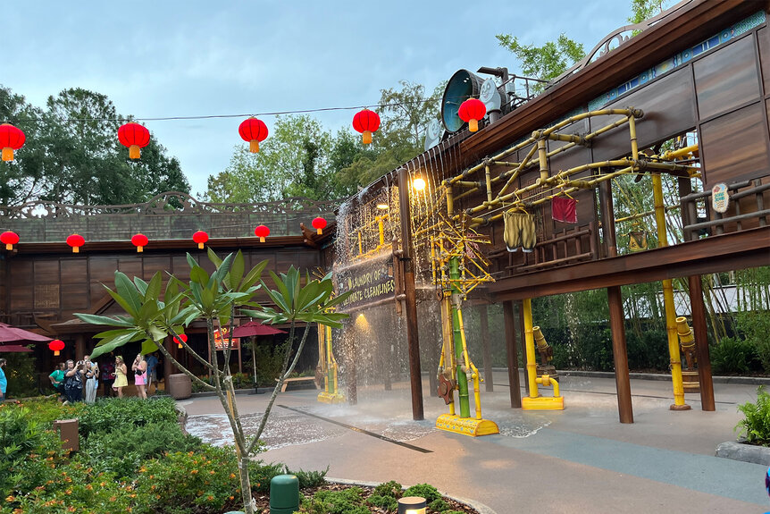 Po's area in Dreamworks Land from Kung Fu Panda in Universal Studios Orlando