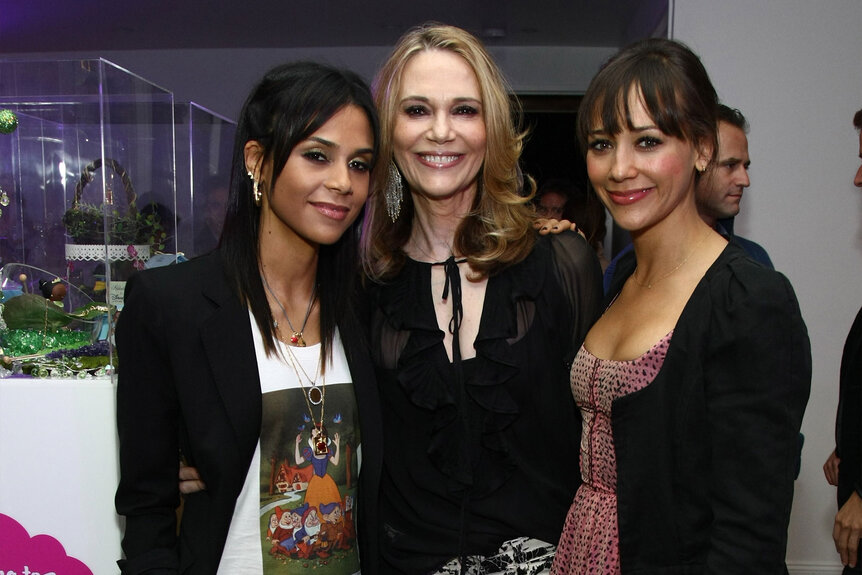 Kidada Jones, Peggy Lipton and Rashida Jones attend the Kidada for Disney store launch in 2011