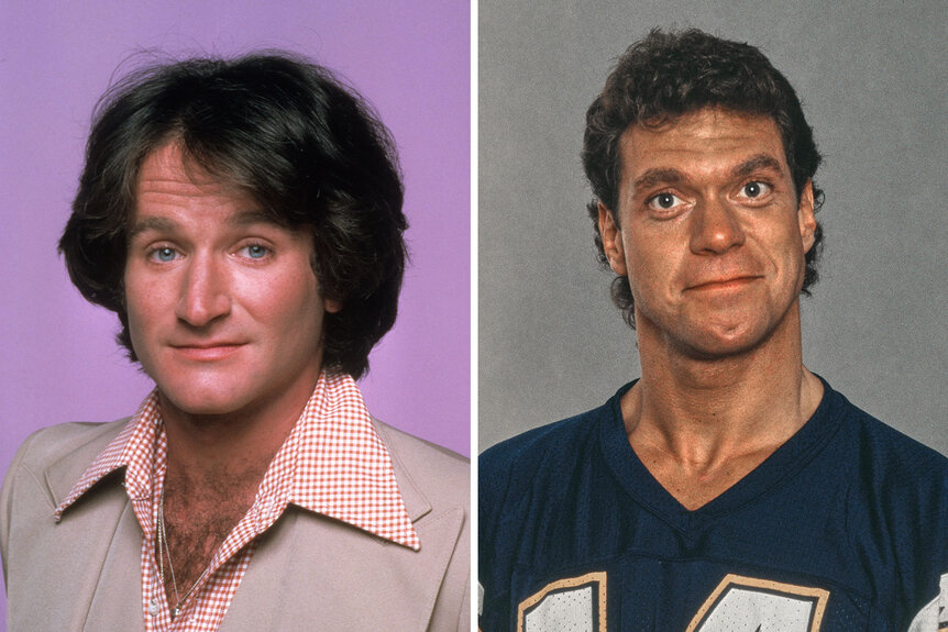 Split of Robin Williams and Joe Piscopo