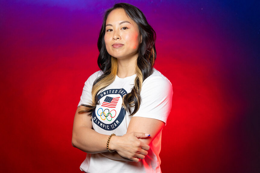 Sunny Choi's portrait during the 2024 Team USA Media Summit