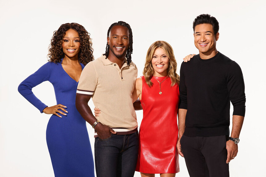 Access Hollywood Cast: Zuri Hall, Scott Evans, Kit Hoover, and Mario Lopez