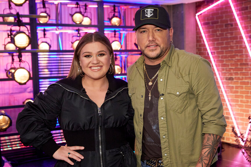 Kelly Clarkson and Jason Aldean on The Kelly Clarkson Show