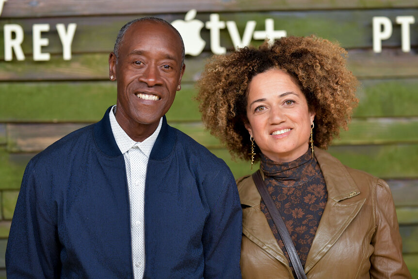 Don Cheadle and Bridgid Coulter attend the Premiere of Apple TV+'s “The Last Days of Ptolemy Grey”