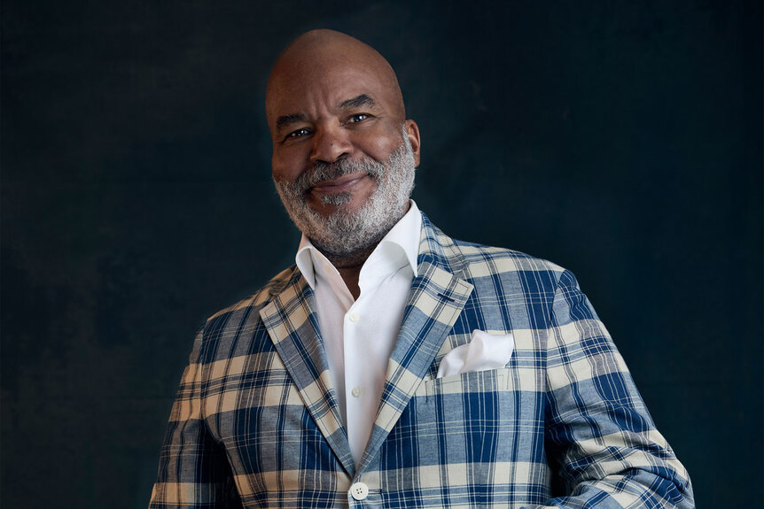 David Alan Grier poses for a promotional portrait for St. Denis Medical