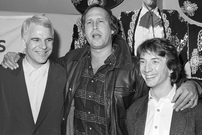 Steve Martin, Chevy Chase and Martin Short