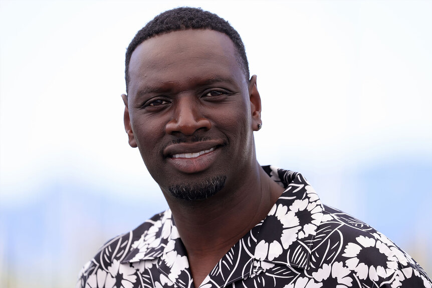 Omar Sy attends the photocall for "Tirailleurs" (Father And Soldier) during the 75th annual Cannes Film Festival