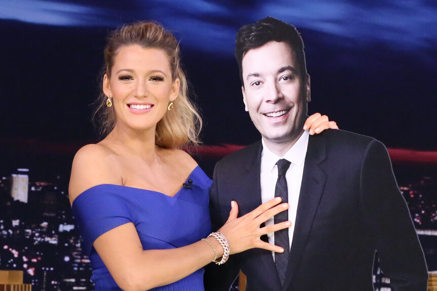 Blake Lively on The Tonight Show Starring Jimmy Fallon Episode 492